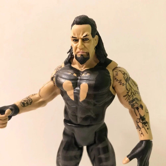 1999 The Undertaker Jakks Pacific Titan Tron  Live WWE Wrestling Figure - Picture 3 of 11